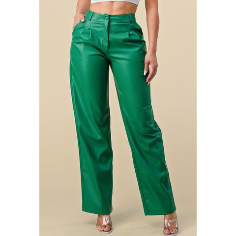 Fun Green Faux Pants