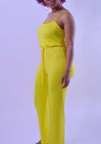 Yellow Chill Jumpsuit