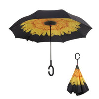 Windproof Reverse Folding Umbrella